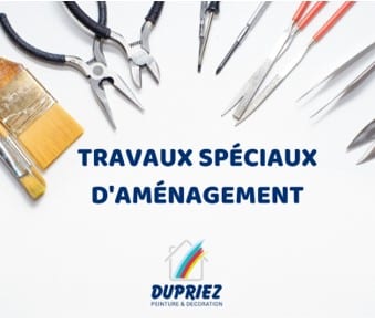 Travaux spéciaux d’aménagement